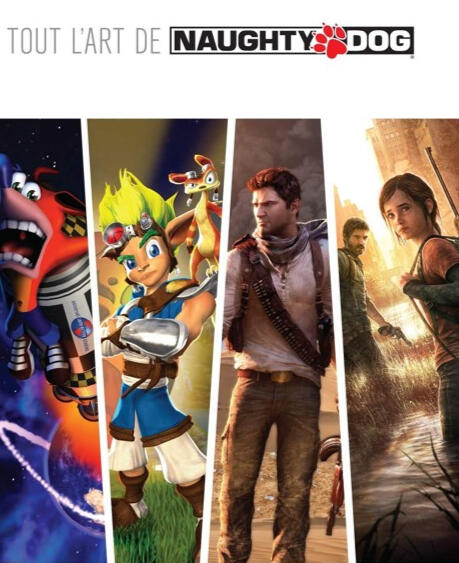 Tout l'art de Naughty Dog, par Collectif (Naughty Dog Studios), traduit par Ophélie Vielles. Édité par Huginn & Muninn, 24 avril 2015. ISBN : 978-2364801868.
